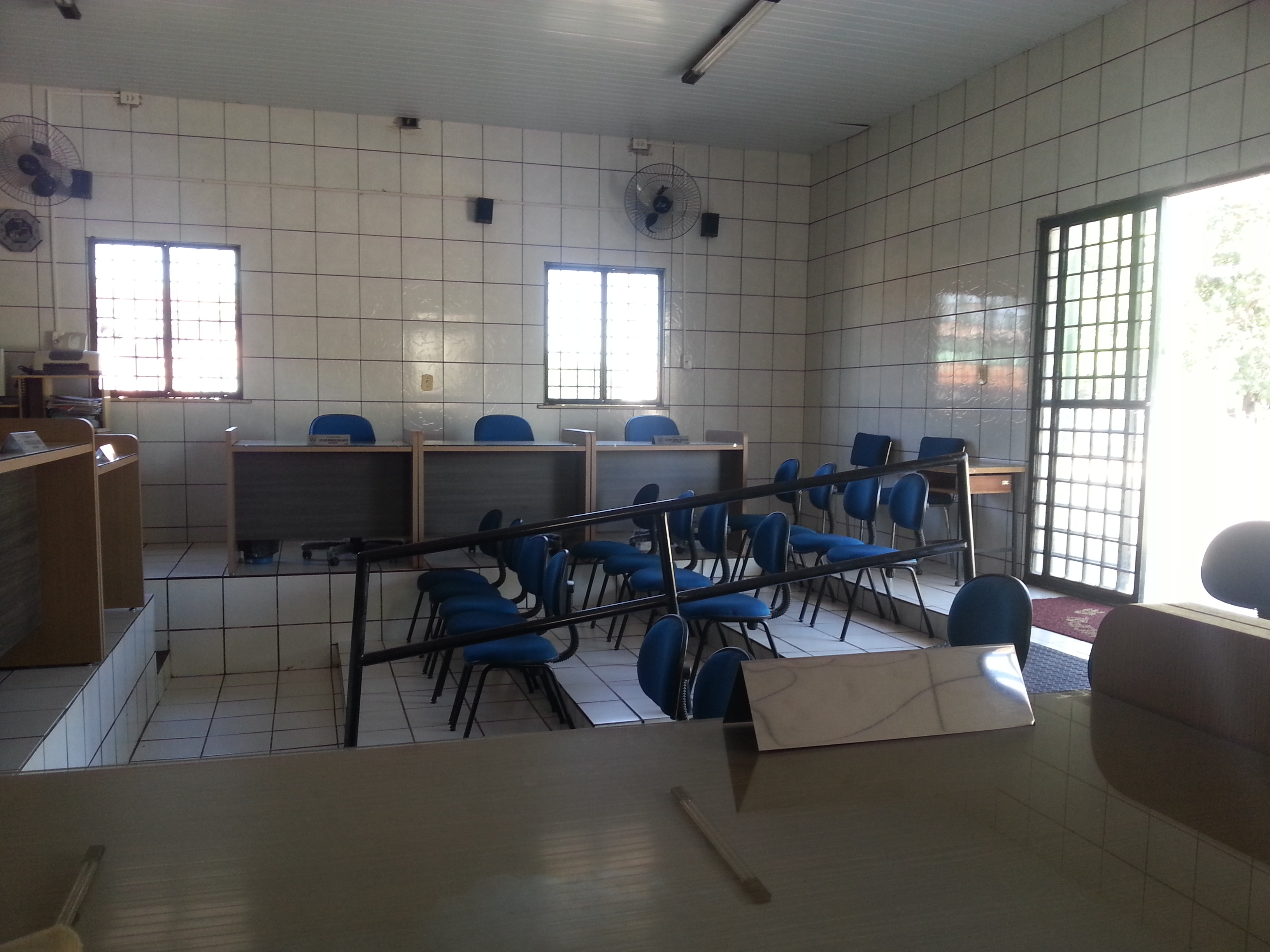 Espaço dos visitantes